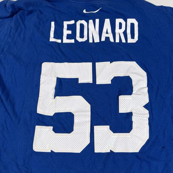 The Nike Tee Shaquille Leonard Indianapolis Colts #53 T-Shirt Women's XL - Picture 8 of 10